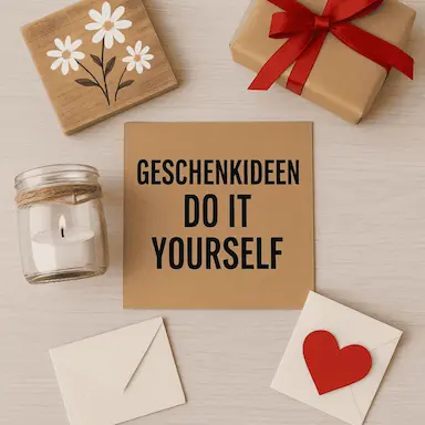 Selbstgemachte Präsente als kreative geschenkideen do it yourself